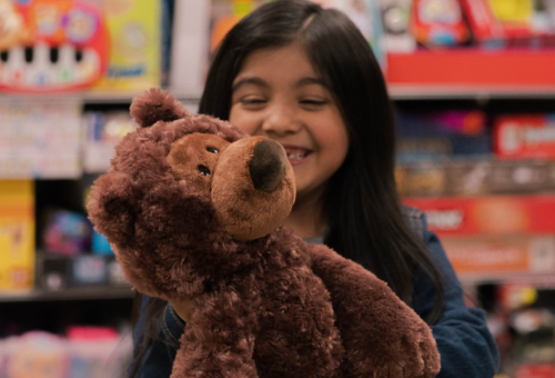 Girl With Teddy Bear